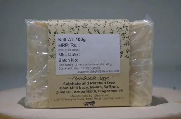 Besan Organic Soap - Image 3