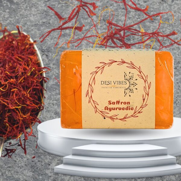 Saffron Ayurvedic Soap
